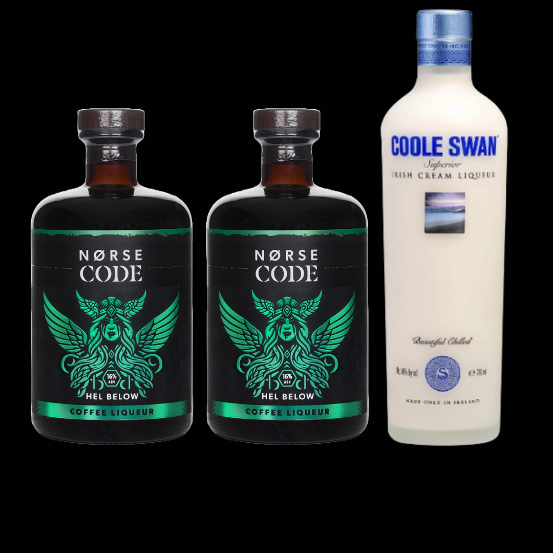 Norse Code - The Ultimate Baby Guinness Bundle (3 x 70cl Bottles