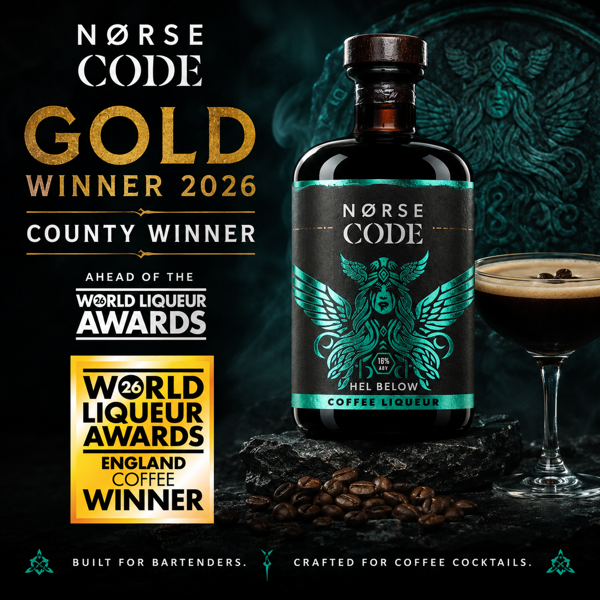 Norse Code Hel Below Wins Gold at the 2026 World Liqueur Awards