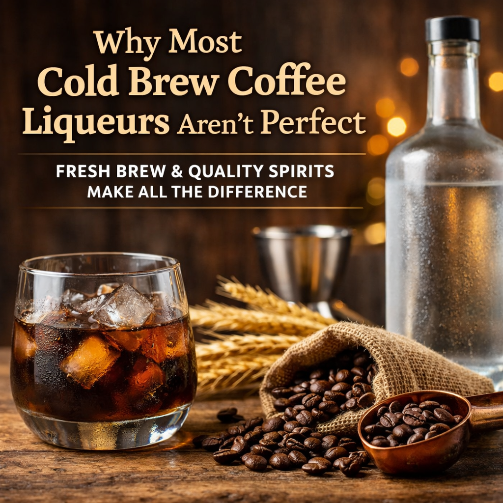 Why Most Cold Brew Coffee Liqueurs Aren't Perfect | Freshness, Base Spirit, and Blending