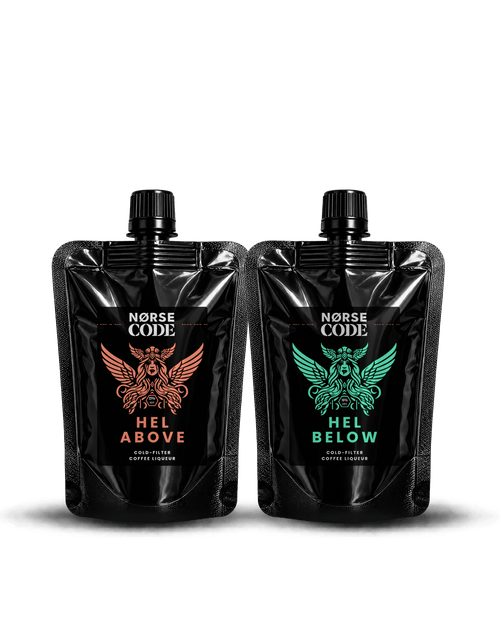 Discover both sides of NORSE CODE with two award-winning Yorkshire coffee liqueurs, made with real brewed coffee and precision-controlled extraction.
