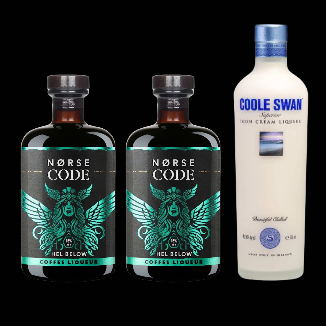 Norse Code - The Ultimate Baby Guinness Bundle (3 x 70cl Bottles)