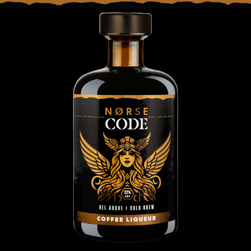 NORSE CODE - HEL ABOVE - Yorkshire Coffee Liqueur (70cl) - 22% ABV.