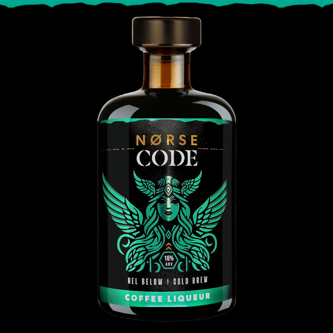 NORSE CODE - HEL BELOW - Yorkshire Coffee Liqueur (70cl) - 16% ABV.