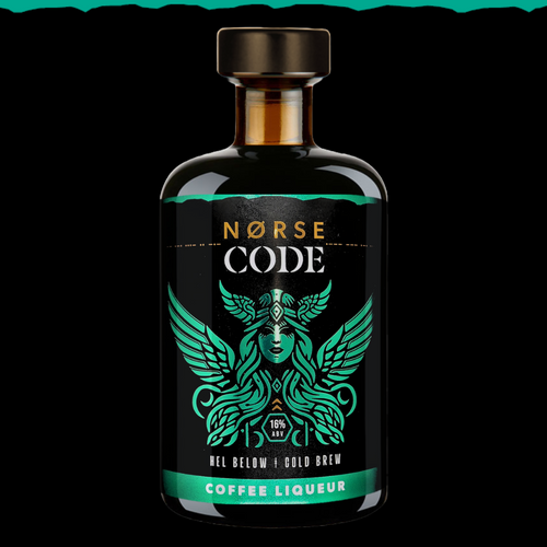 NORSE CODE - HEL BELOW - Yorkshire Coffee Liqueur (70cl) - 16% ABV.