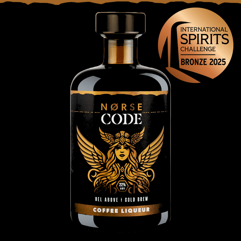 NORSE CODE - HEL ABOVE - Yorkshire Coffee Liqueur (70cl) - 22% ABV.