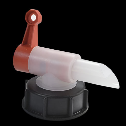 Tap system for NORSE CODE 4.9 litre coffee liqueur trade tubs used in bars and hospitality venues