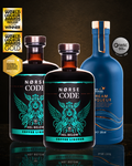 NORSE CODE Hel Below coffee liqueur with Filey Bay cream liqueur, premium Yorkshire bundle for Baby Guinness shots and layered coffee cocktails