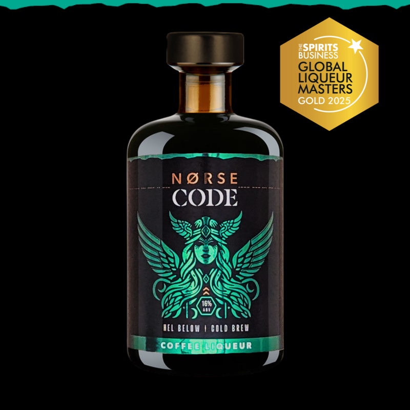 NORSE CODE - HEL BELOW - Yorkshire Coffee Liqueur (70cl) - 16% ABV.