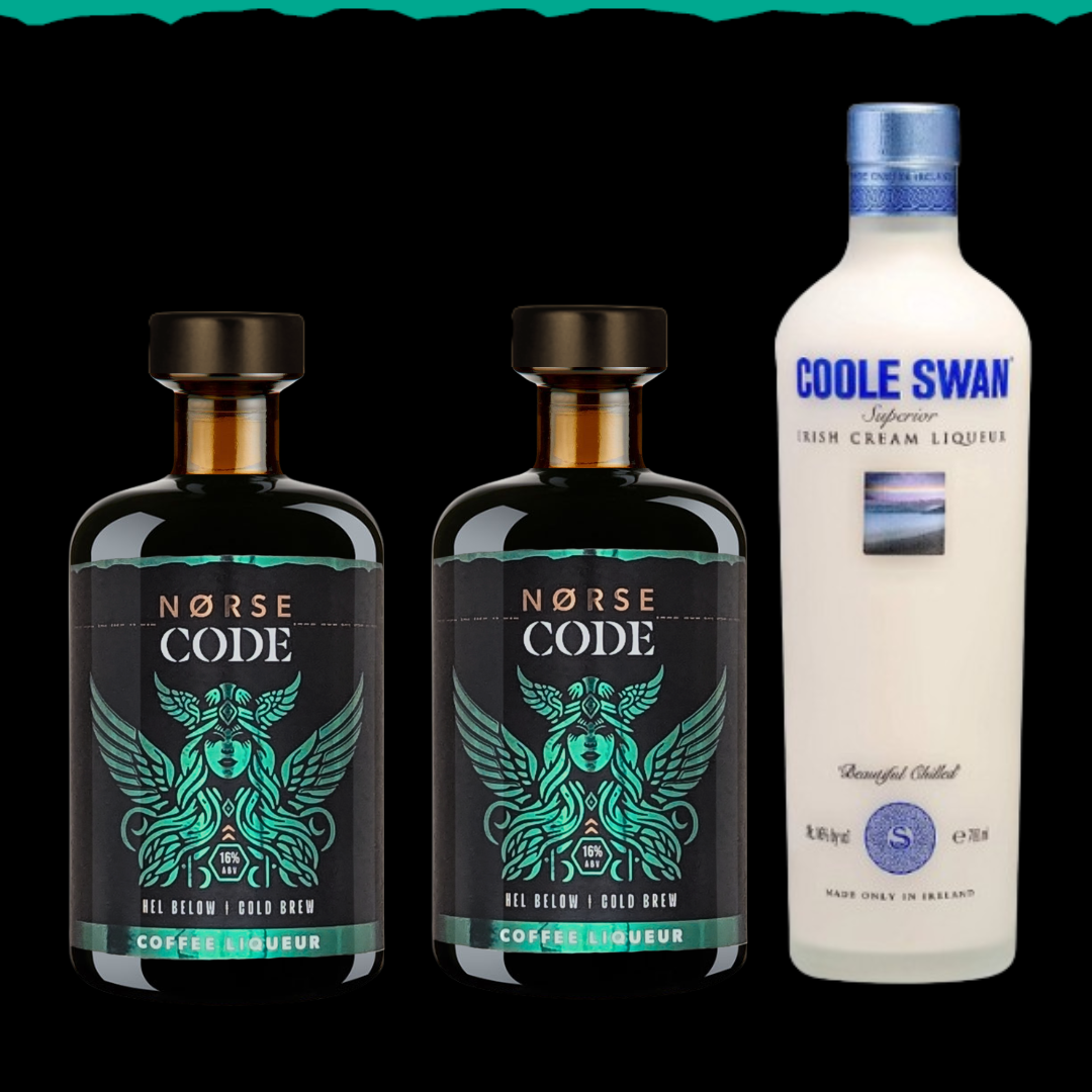 Norse Code - The Ultimate Baby Guinness Bundle (3 x 70cl Bottles)