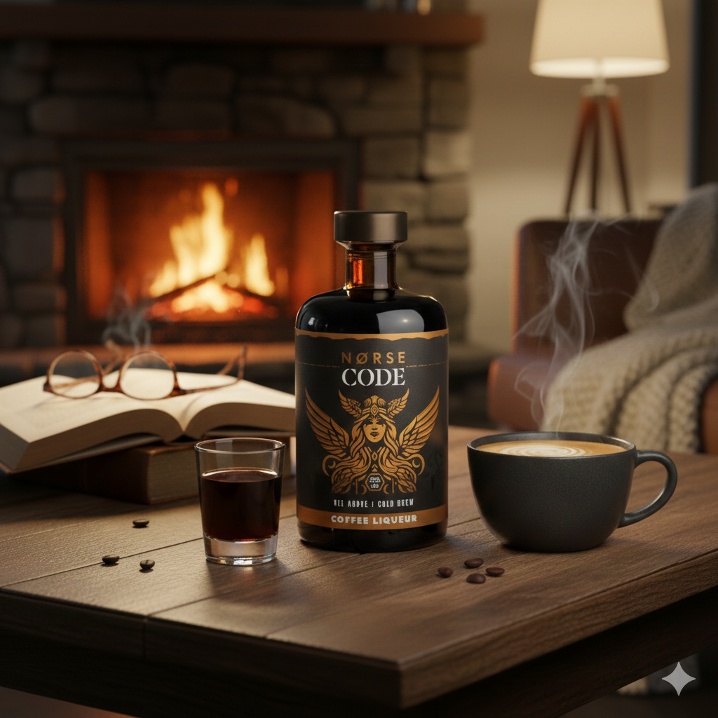 NORSE CODE - HEL ABOVE - Yorkshire Coffee Liqueur (70cl) - 22% ABV.