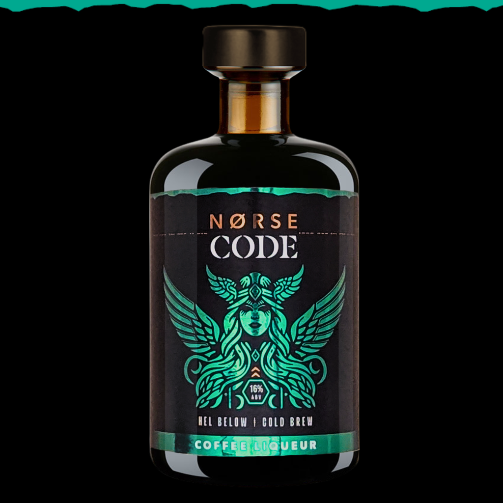 NORSE CODE - HEL BELOW - Yorkshire Coffee Liqueur (70cl) - 16% ABV.