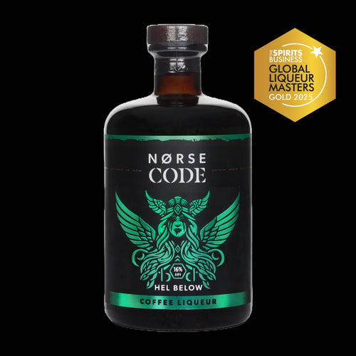 NORSE CODE HEL BELOW Yorkshire Coffee Liqueur, 70cl bottle, 16% ABV.