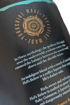 NORSE CODE - HEL BELOW - Yorkshire Coffee Liqueur (70cl) - 16% ABV. - Coffee Spirit Co