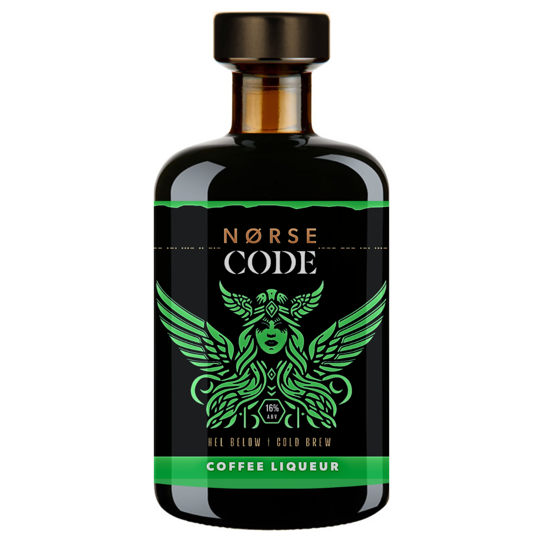 NORSE CODE - HEL BELOW - Yorkshire Coffee Liqueur (70cl) - 16% ABV.