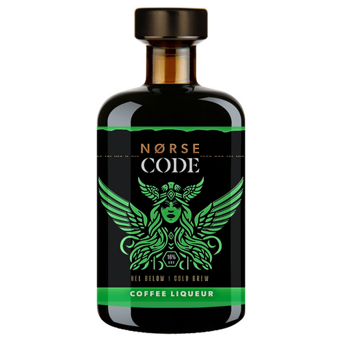 NORSE CODE - HEL BELOW - Yorkshire Coffee Liqueur (70cl) - 16% ABV.