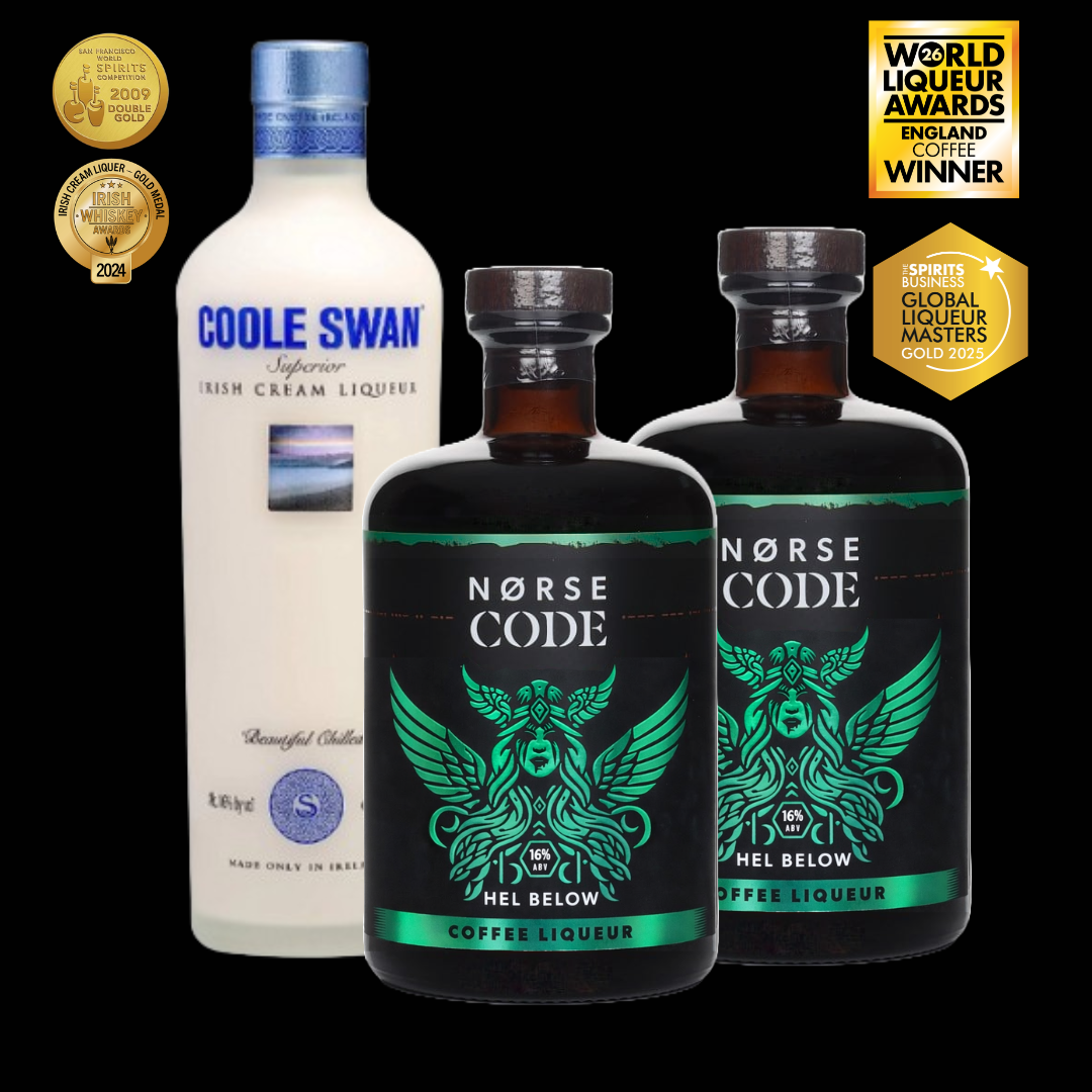 Norse Code - The Ultimate Baby Guinness Bundle (3 x 70cl Bottles)