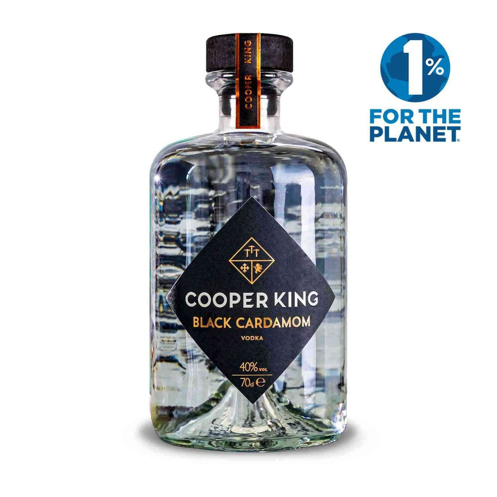 Cooper King Black Cardamon Vodka 40%Vol/ABV (70cl/700ml)