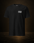 NORSE CODE branded t-shirt worn at coffee liqueur events and trade shows